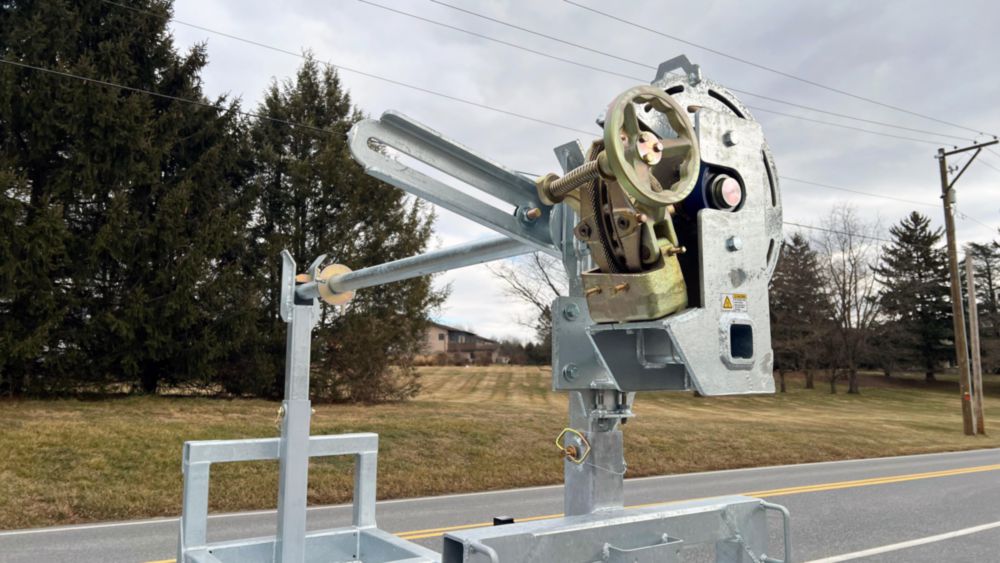 1 Reel 8,000 lbs Trailer