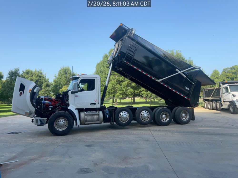 2026 Peterbilt 567 10x4 19' Load King Dump Truck