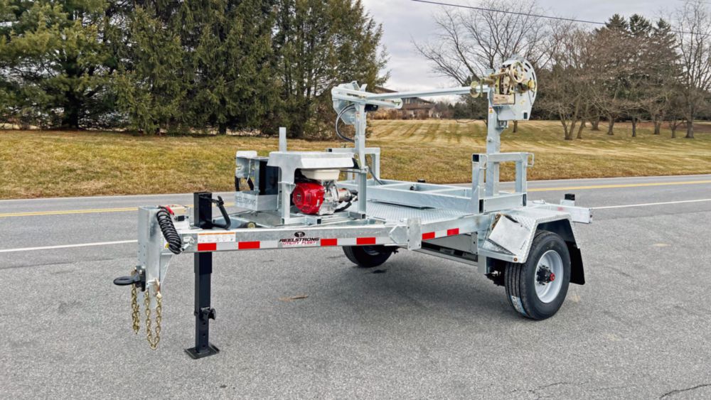 1 Reel 8,000 lbs Trailer
