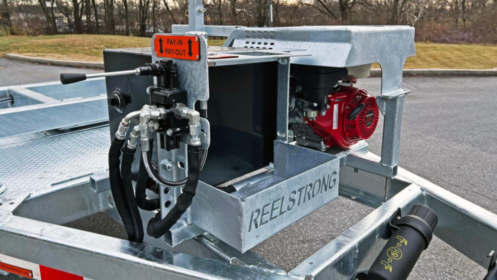 1 Reel 8,000 lbs Trailer