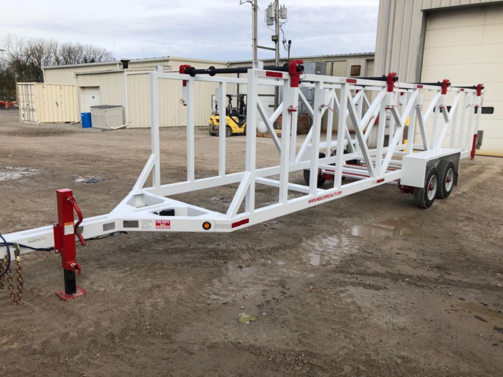 4 Reel 15,200 lbs Trailer