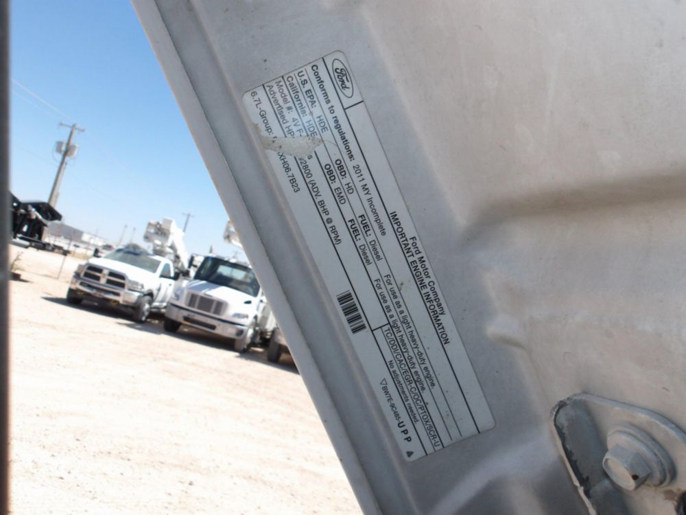 2011 Ford F-550 4x4 ETI ETC-37IH Bucket Truck