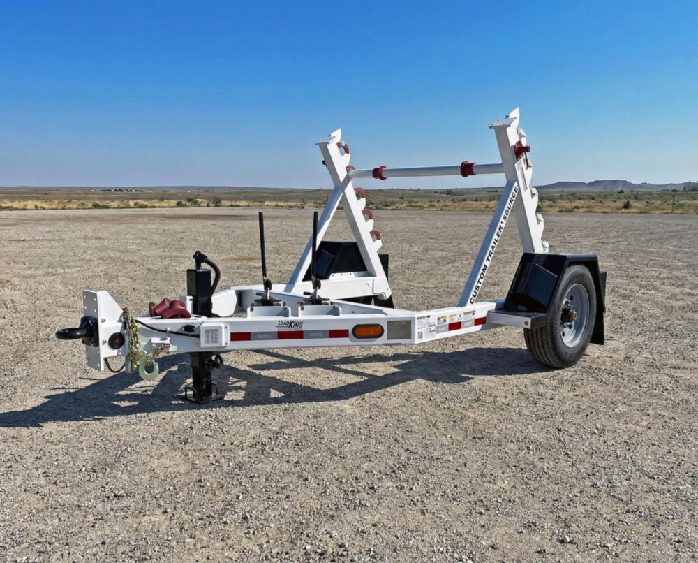 1 Reel 8,500 lbs Trailer