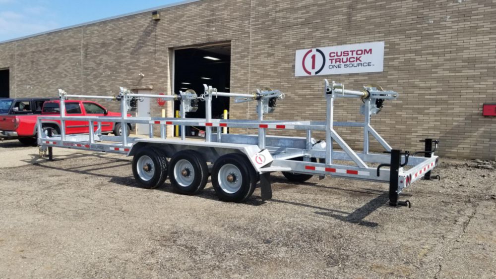4 Reel 34,700 lbs Trailer