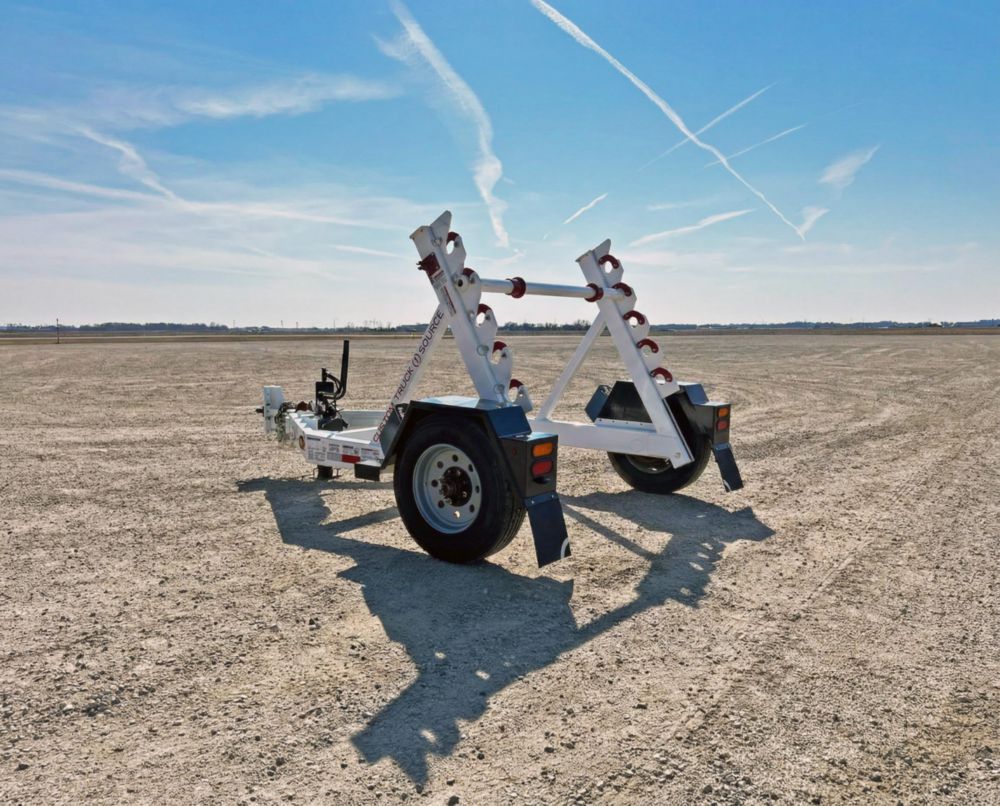 1 Reel 8,500 lbs Trailer