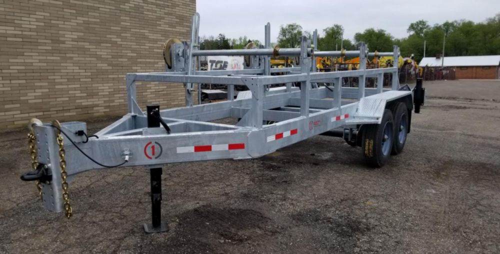 3 Reel 10,000 lbs Trailer