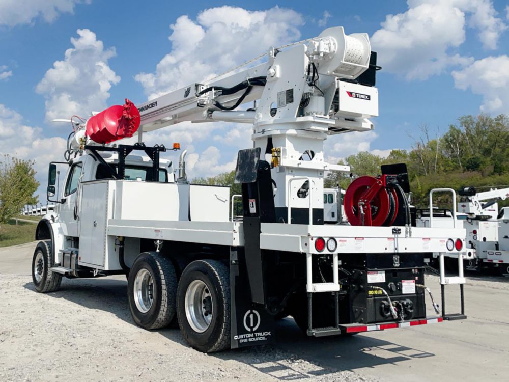 2025 Freightliner M2106 6x6 Terex Utilities C6060 Digger Derrick