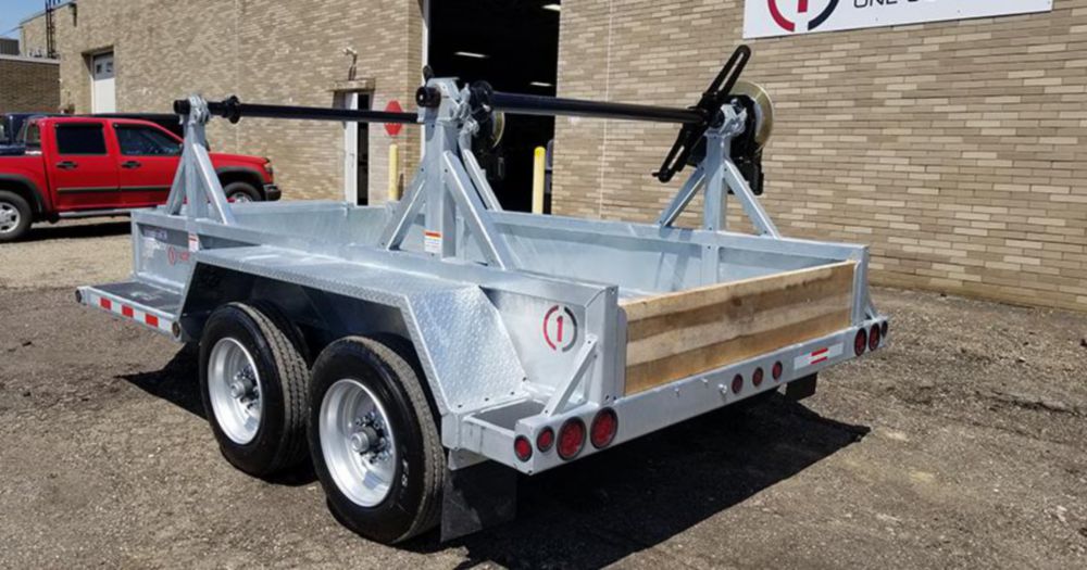 2 Reel 13,800 lbs Trailer