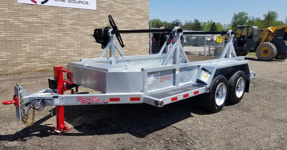 2 Reel 13,800 lbs Trailer