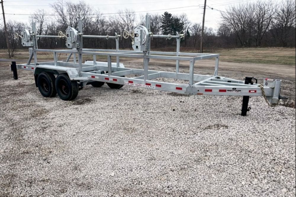3 Reel 27,000 lbs Trailer