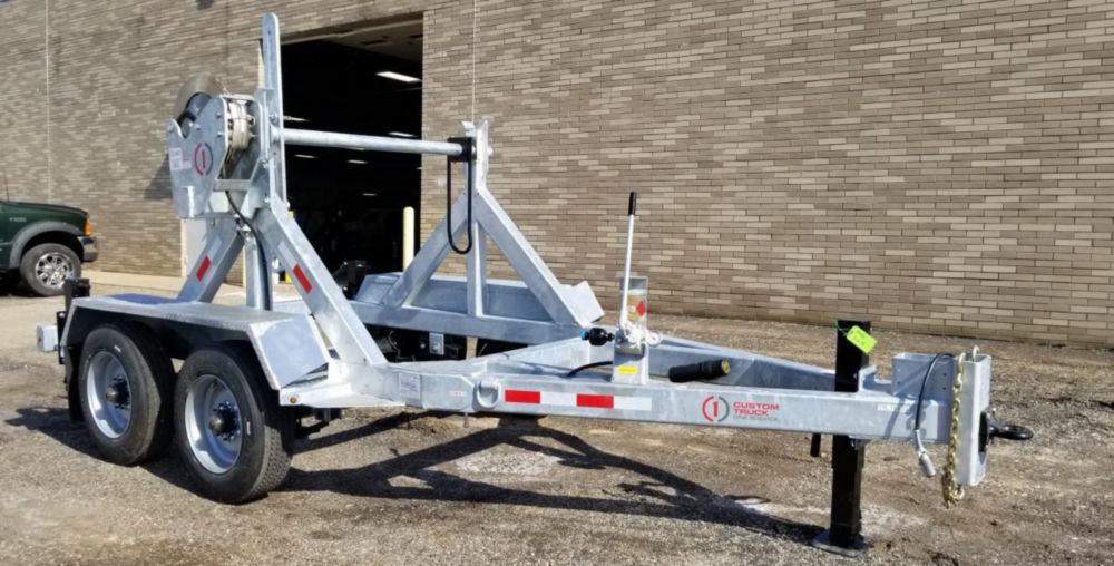 1 Reel 12,000 lbs Trailer