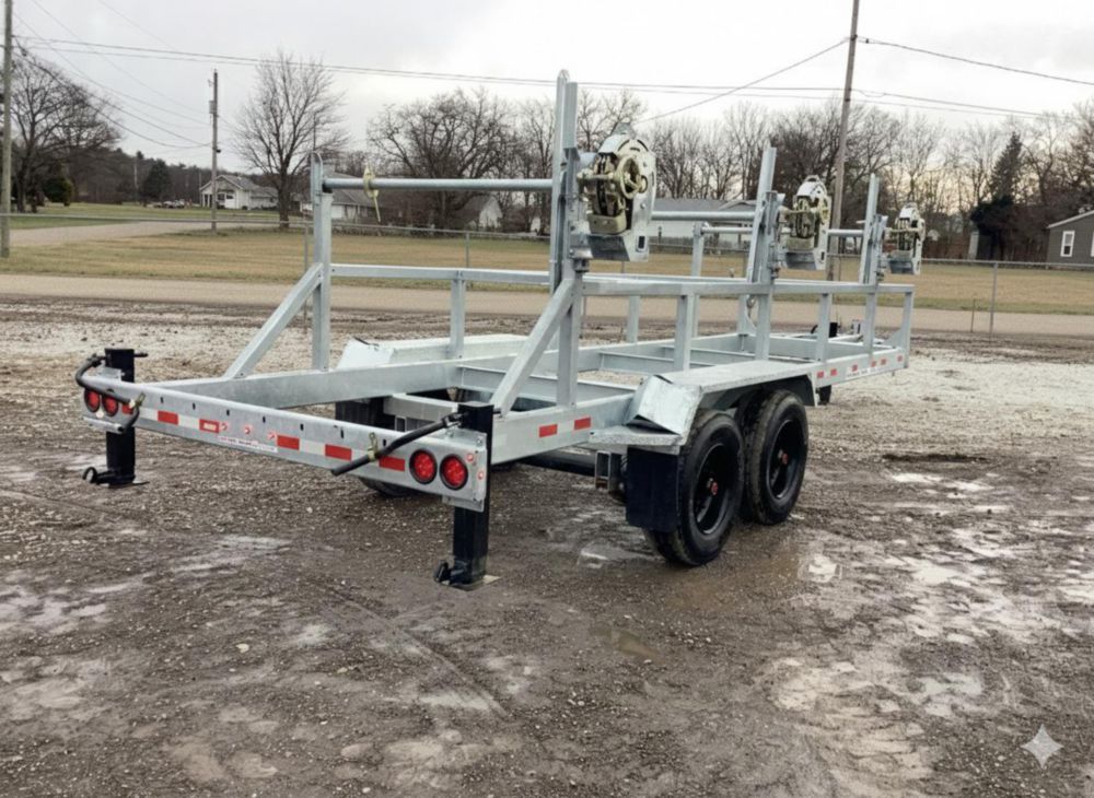 3 Reel 27,000 lbs Trailer
