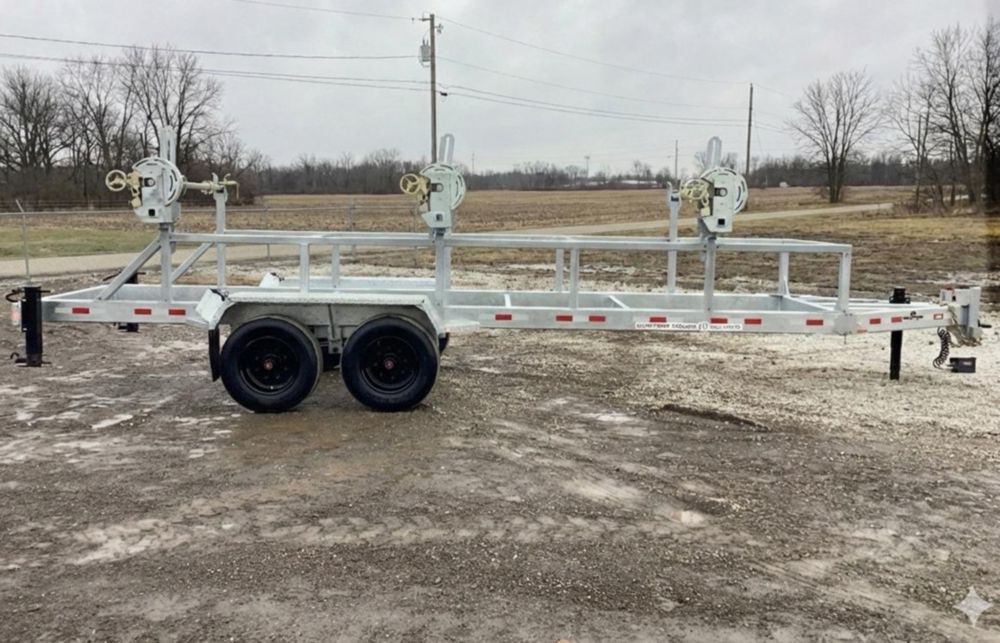 3 Reel 27,000 lbs Trailer