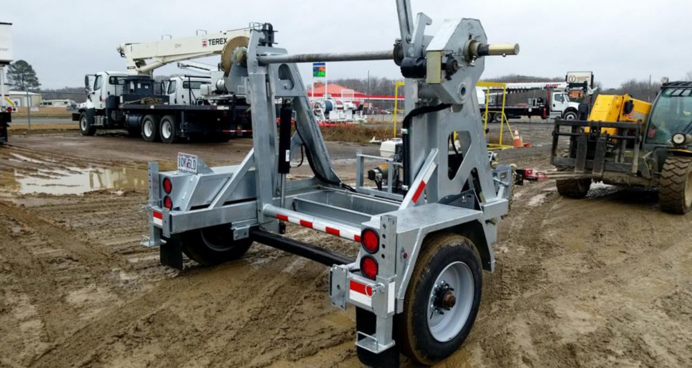1 Reel 8,500 lbs Trailer