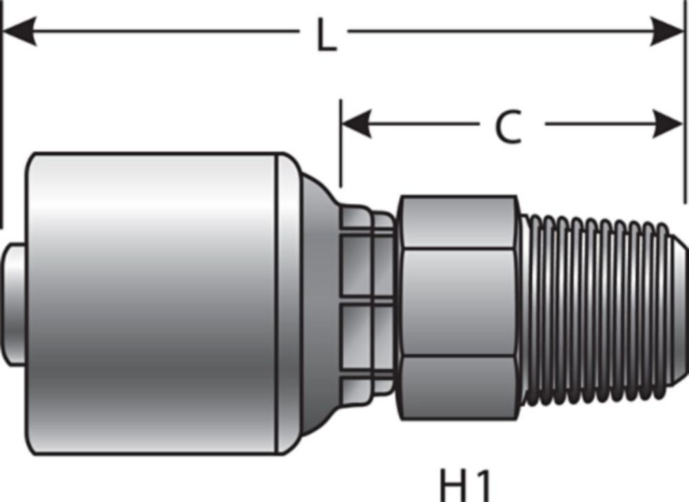 Coupling MegaCrimp™ 0.252