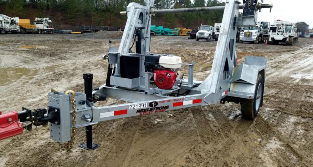 1 Reel 8,500 lbs Trailer