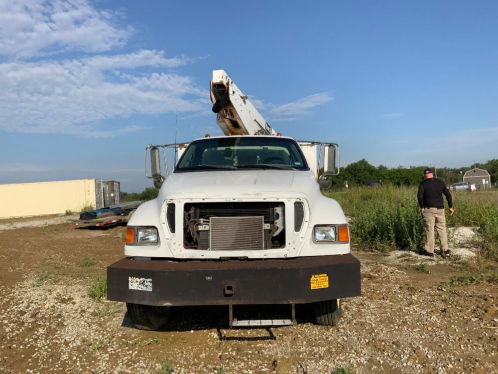 2005 Ford F-650 Terex Hi-Ranger 45 Ft. Bucket Truck