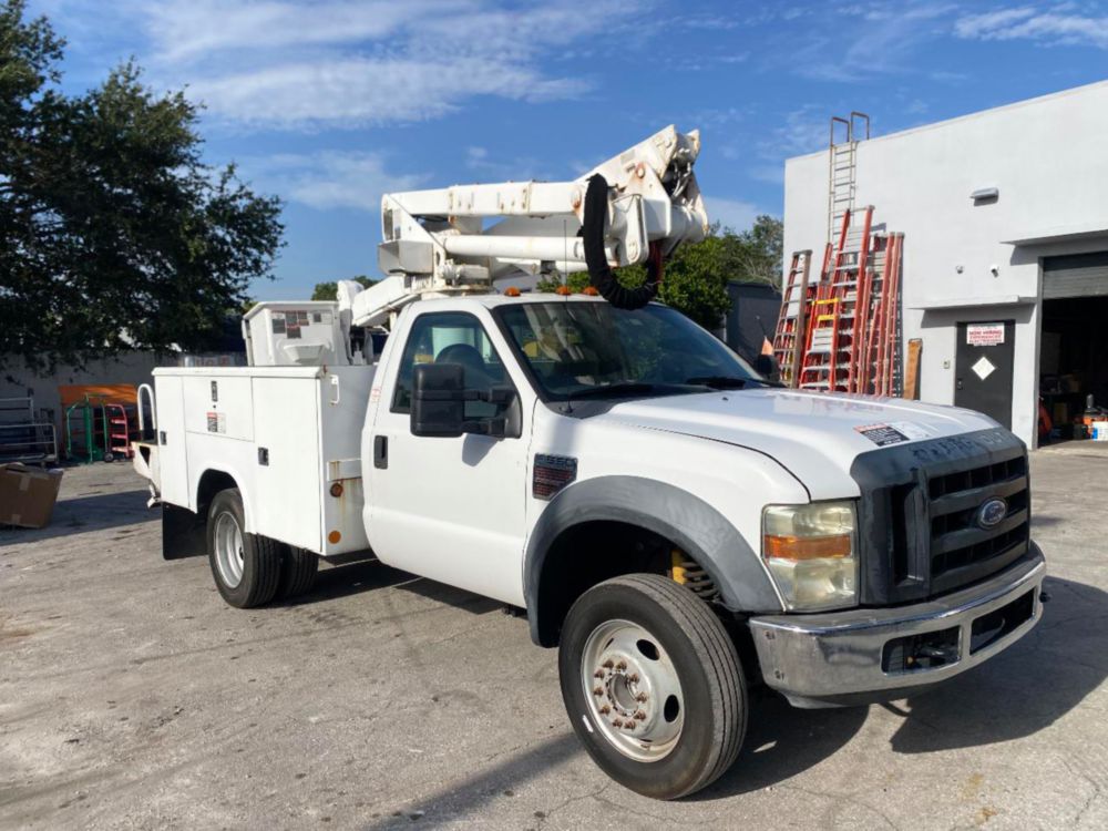 2008 Ford F-550 Altec AT-37G Bucket Truck