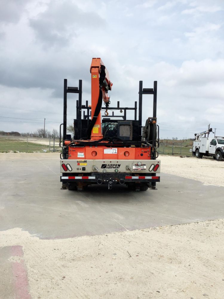 2017 Ford F750 4x2 Palfinger PK10000 Hi-Rail Section Truck