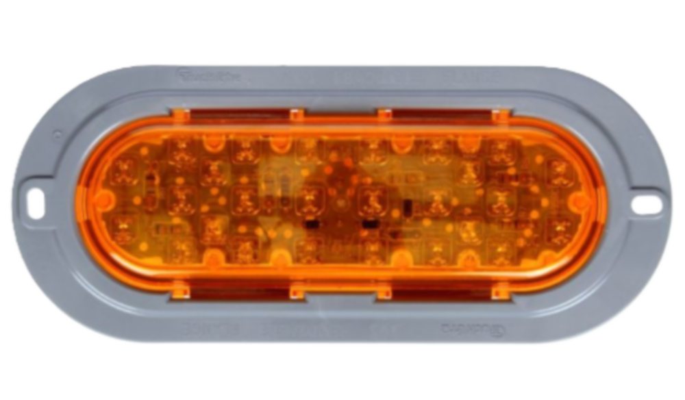 LED AUX/TURN LAMP, GRAY FLAN