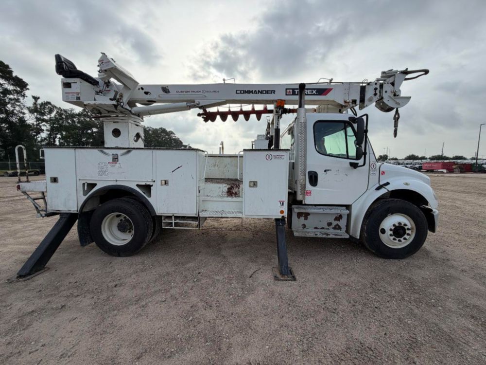 2019 Freightliner M2 4x2 Terex Commander 4047 Digger Derrick Truck