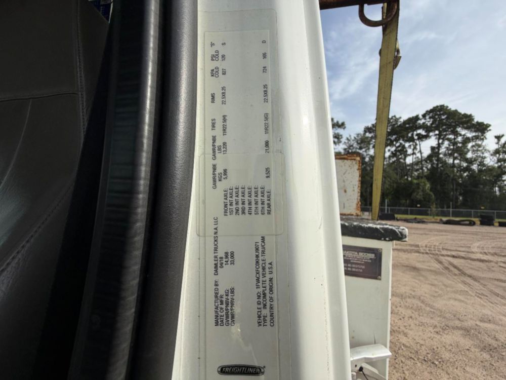 2019 Freightliner M2 4x2 Terex Commander 4047 Digger Derrick Truck