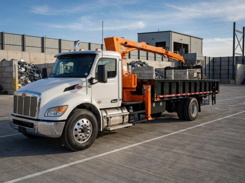 2026 Peterbilt 537 4x2 Lightning Loader CP3 Grapple Truck