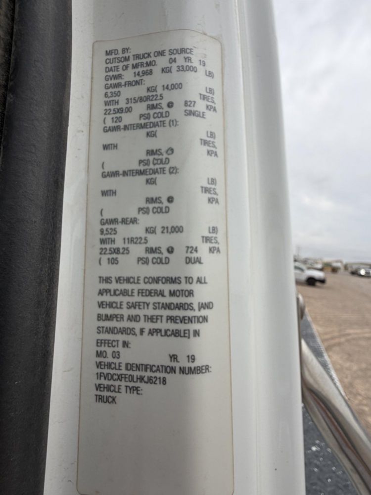 2020 Freightliner M2 4x4 Terex TC-55 Bucket Truck