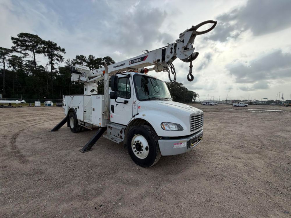2019 Freightliner M2 4x2 Terex Commander 4047 Digger Derrick Truck