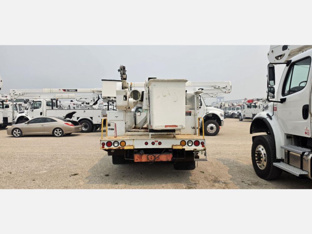 2008 Ford F-550 4x2 ALTEC L-37MR Material Handler Bucket Truck