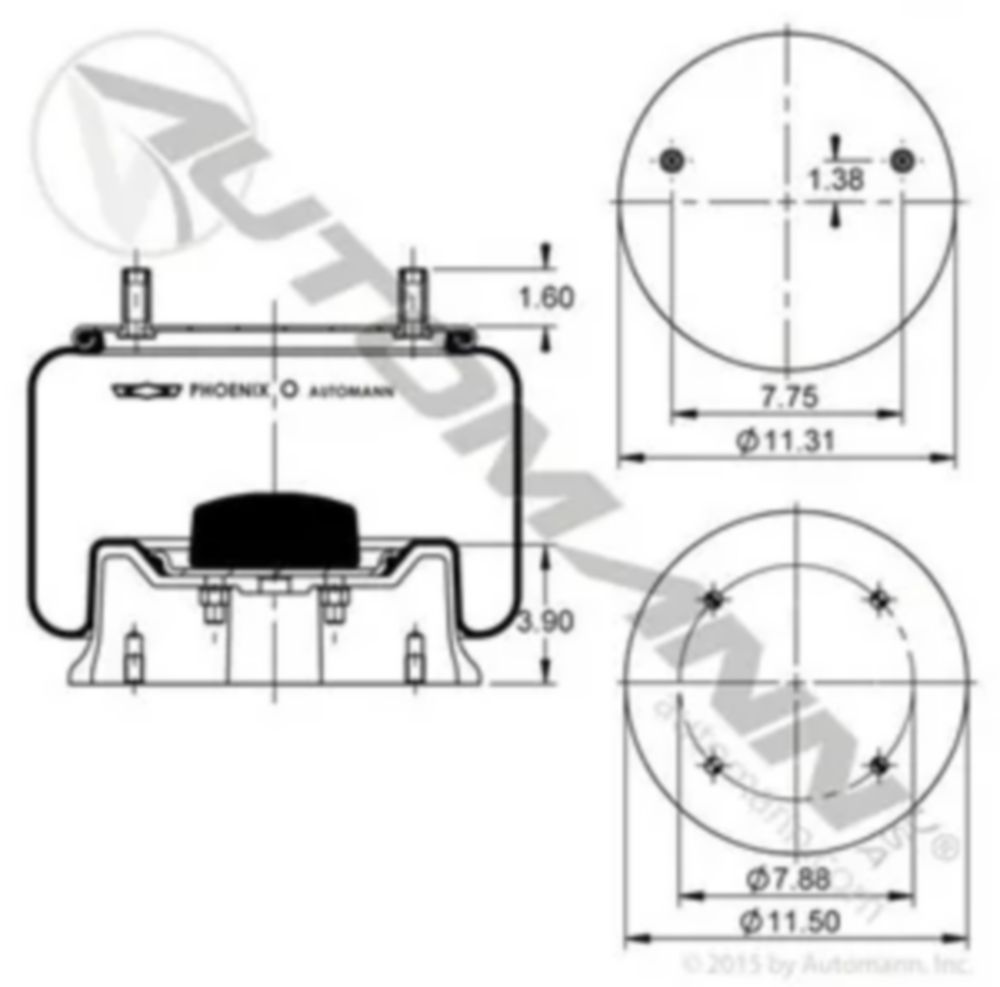 Automann Air Spring Rolling Lobe