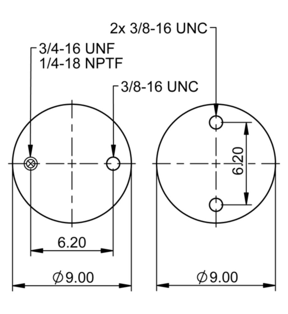 Automann Air Spring Triple Convoluted