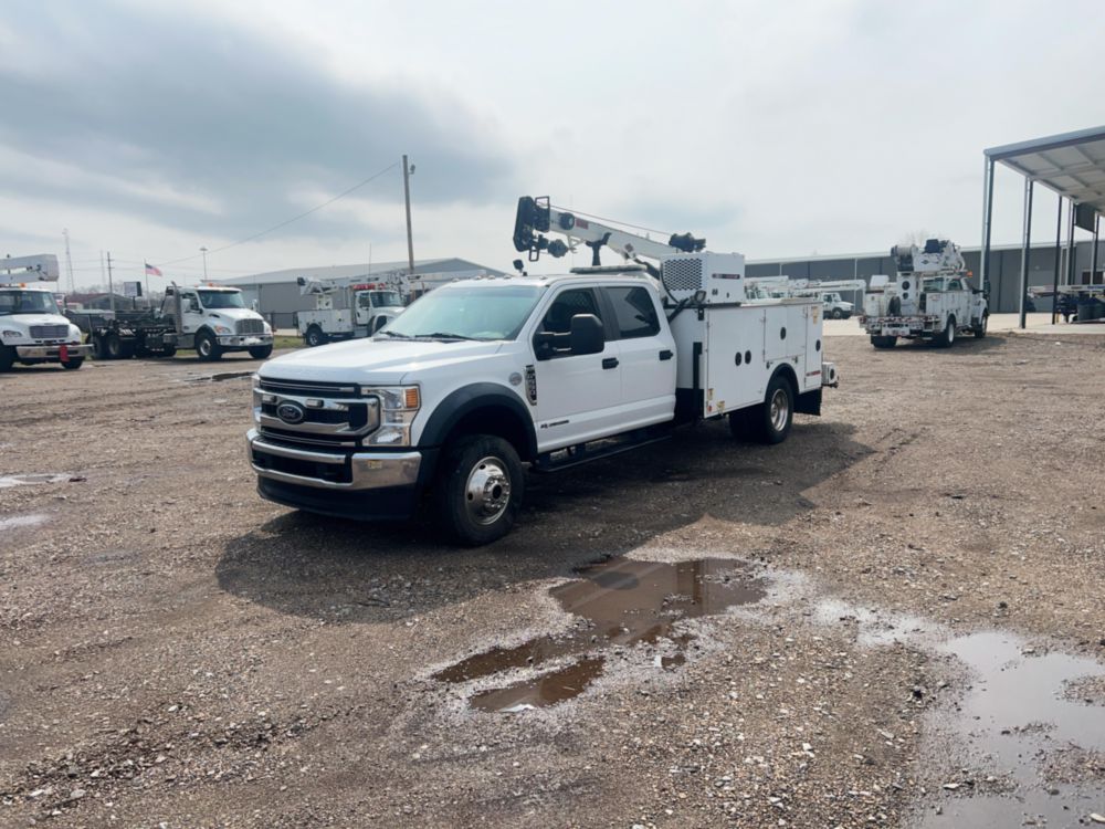 2021 Ford F-500 4x4 IMT DOM1S3 Service Truck With Crane
