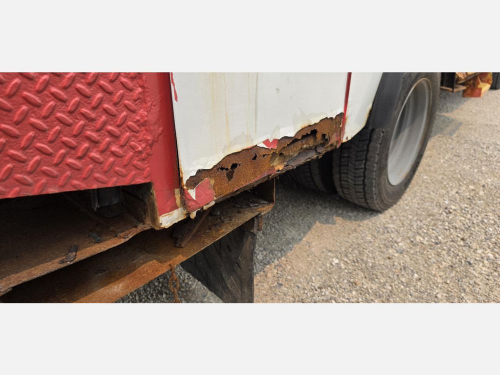 2008 Ford F-550 4x2 ALTEC L-37MR Material Handler Bucket Truck