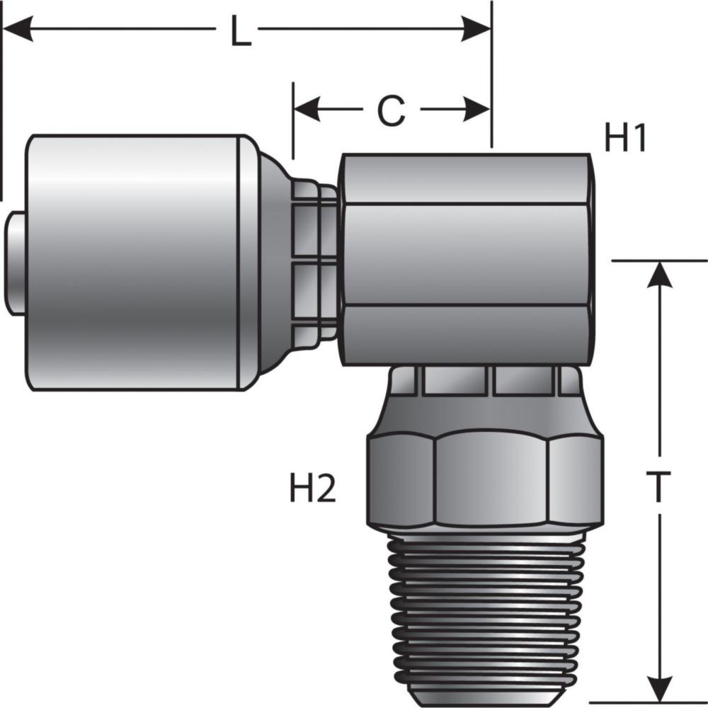 Coupling MegaCrimp™ 0.252