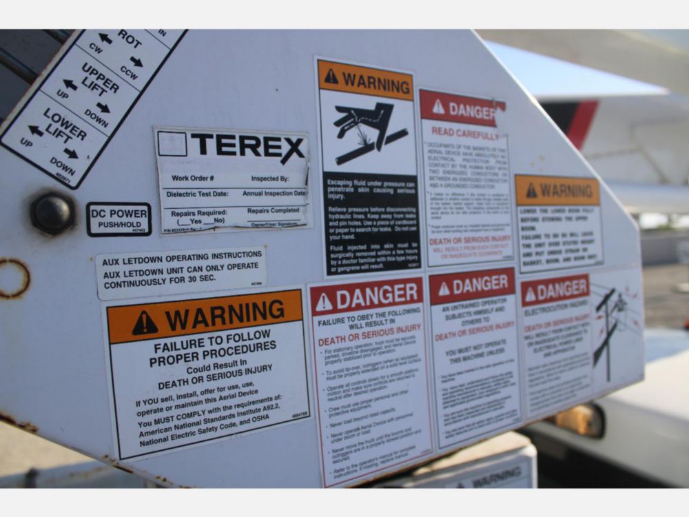 2012 Ford F-550 4x2 Terex LT-40 Bucket Truck