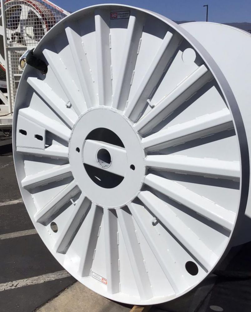 80 - 84 in Diameter 50 in Width Breakaway Reel