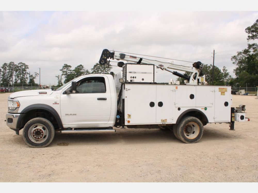 2019 Dodge Ram 5500 4x4 IMT DOM1SIII + 7500 Service Truck