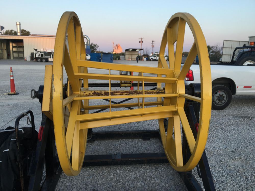 72 - 76 in Diameter 45 in Width Breakaway Reel