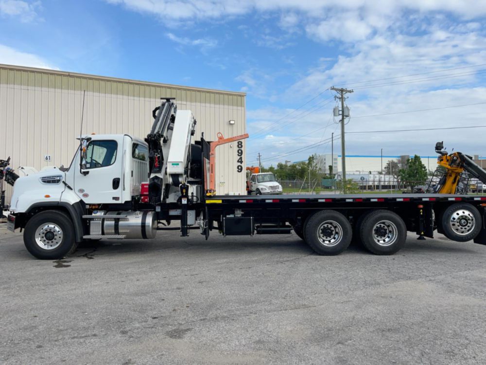 2026 Freightliner 114SD 8x4 IMT 40/275 K5 Roofing Knuckle Boom Truck