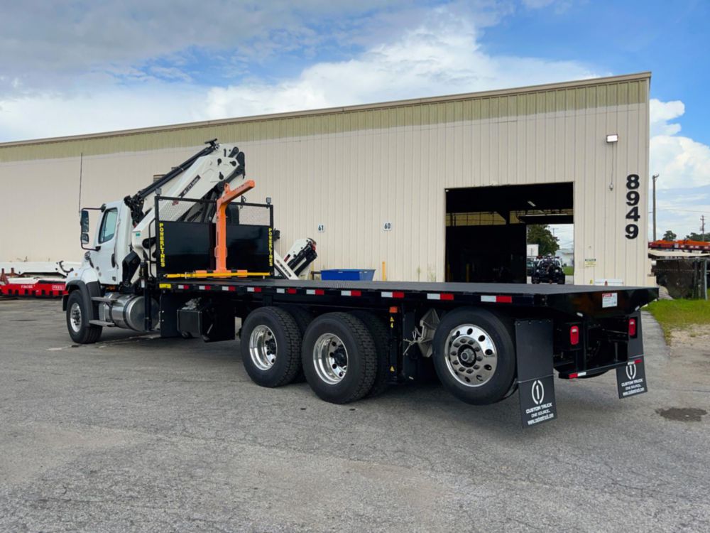 2026 Freightliner 114SD 8x4 IMT 40/275 K5 Roofing Knuckle Boom Truck