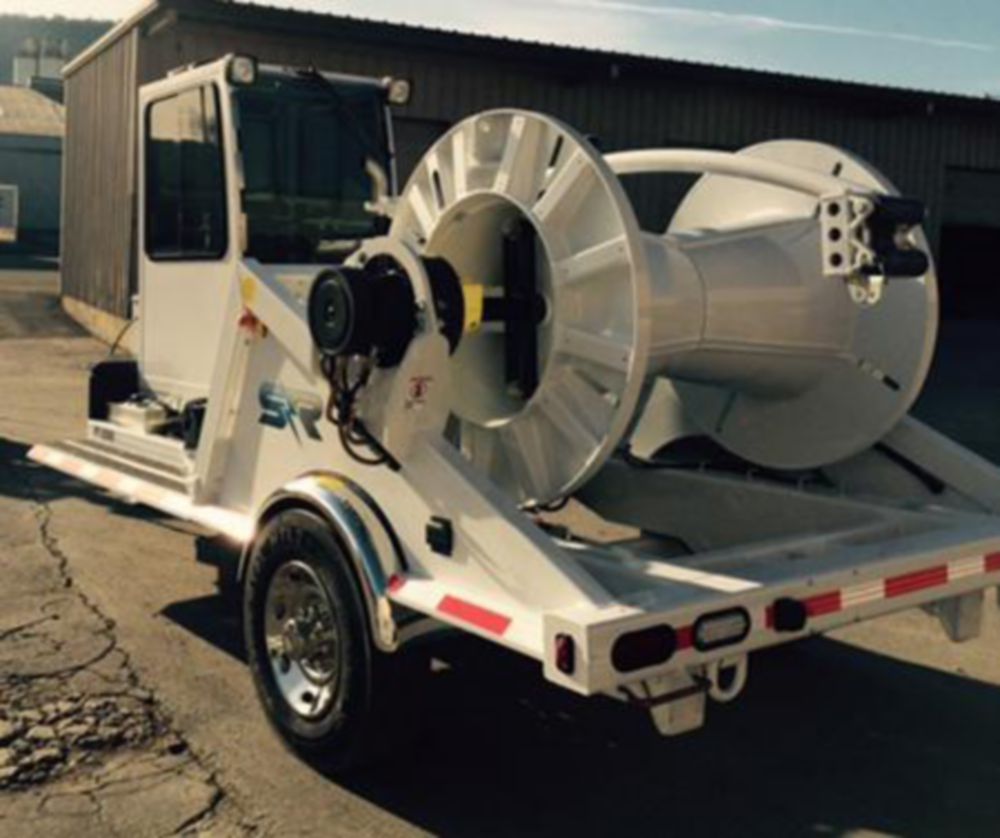 48 in Diameter 48 in Width Breakaway Reel