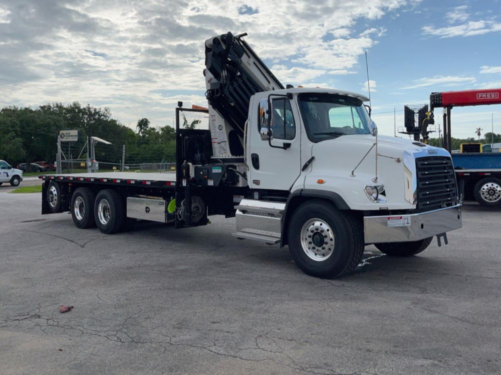 2026 Freightliner 114SD 8x4 IMT 40/275 K5 Roofing Knuckle Boom Truck