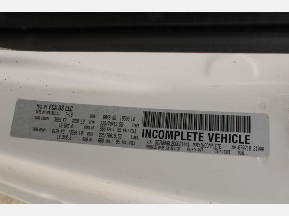 2019 Dodge Ram 5500 4x4 IMT DOM1SIII + 7500 Service Truck