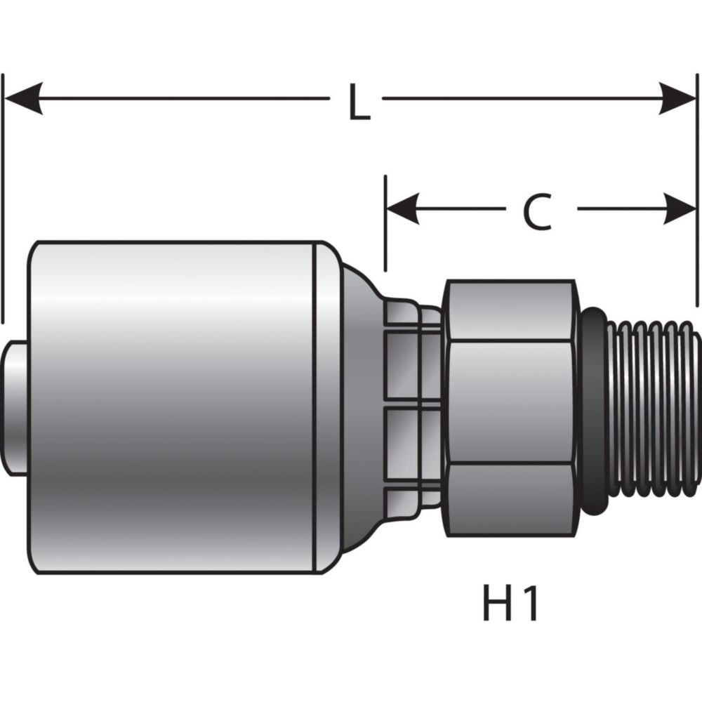 Coupling MegaCrimp™ 0.252