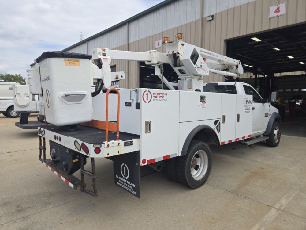 2015 Dodge Ram, 5500 4x4 Terex LT-40 Bucket Truck