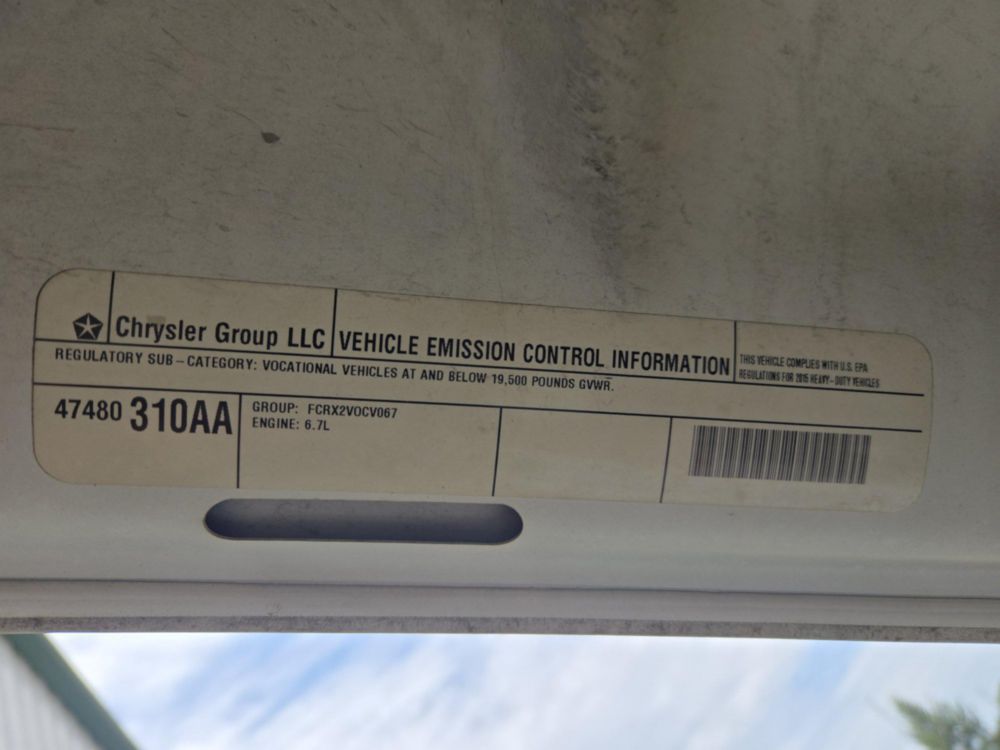 2015 Dodge Ram, 5500 4x4 Terex LT-40 Bucket Truck