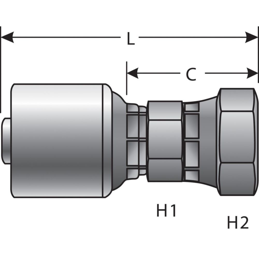 Coupling MegaCrimp™ 0.374