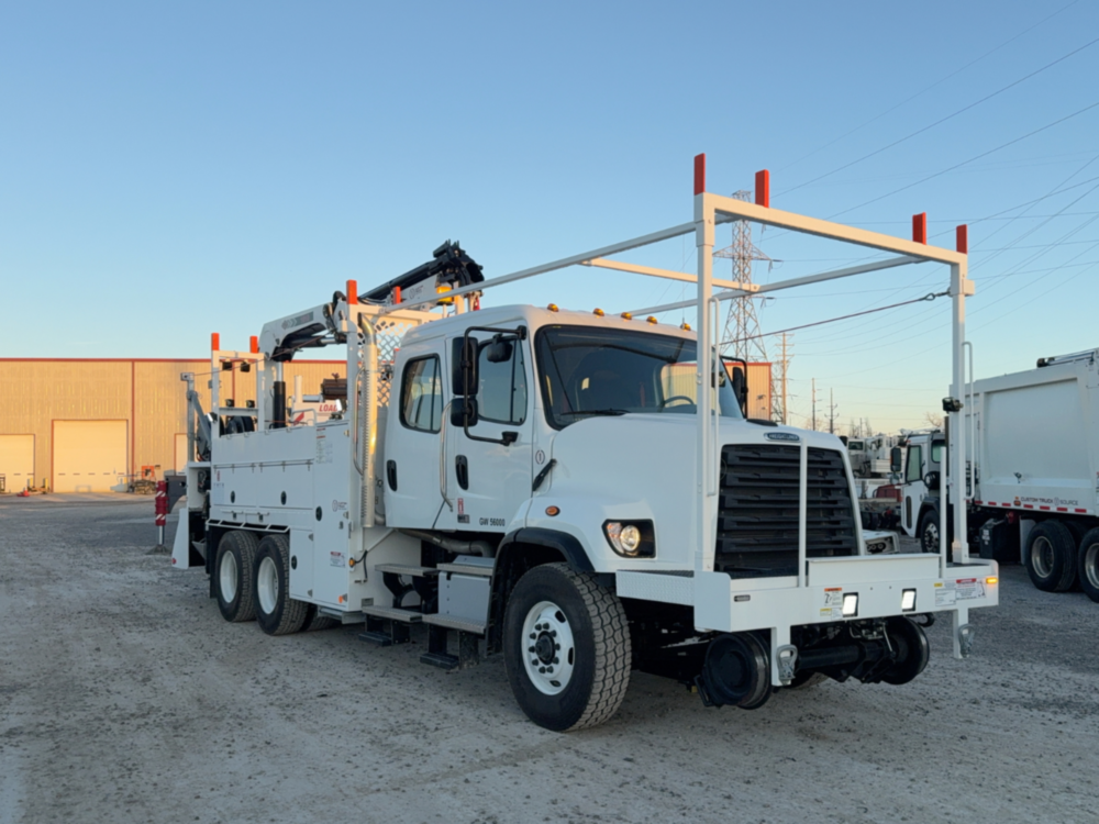 2023 Freightliner 108SD 6x4 IMT 1610-K3 Hi-Rail Section Truck