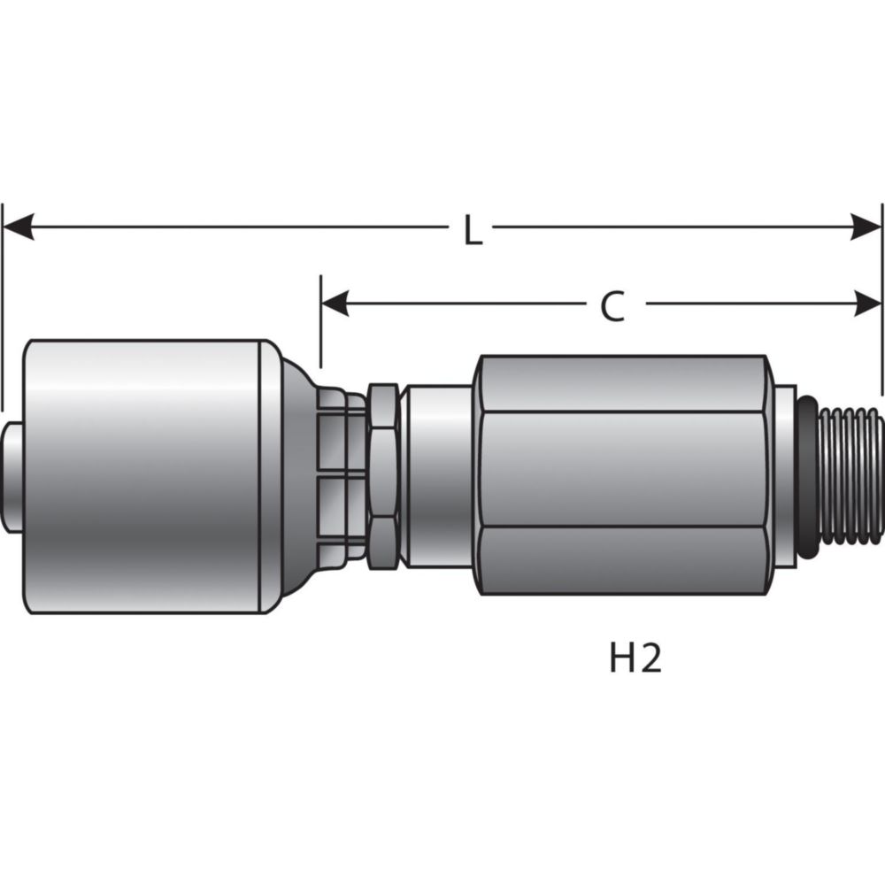Coupling MegaCrimp™ 0.252